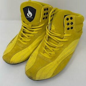 RYDERWEAR Weightlifting Shoes Yellow